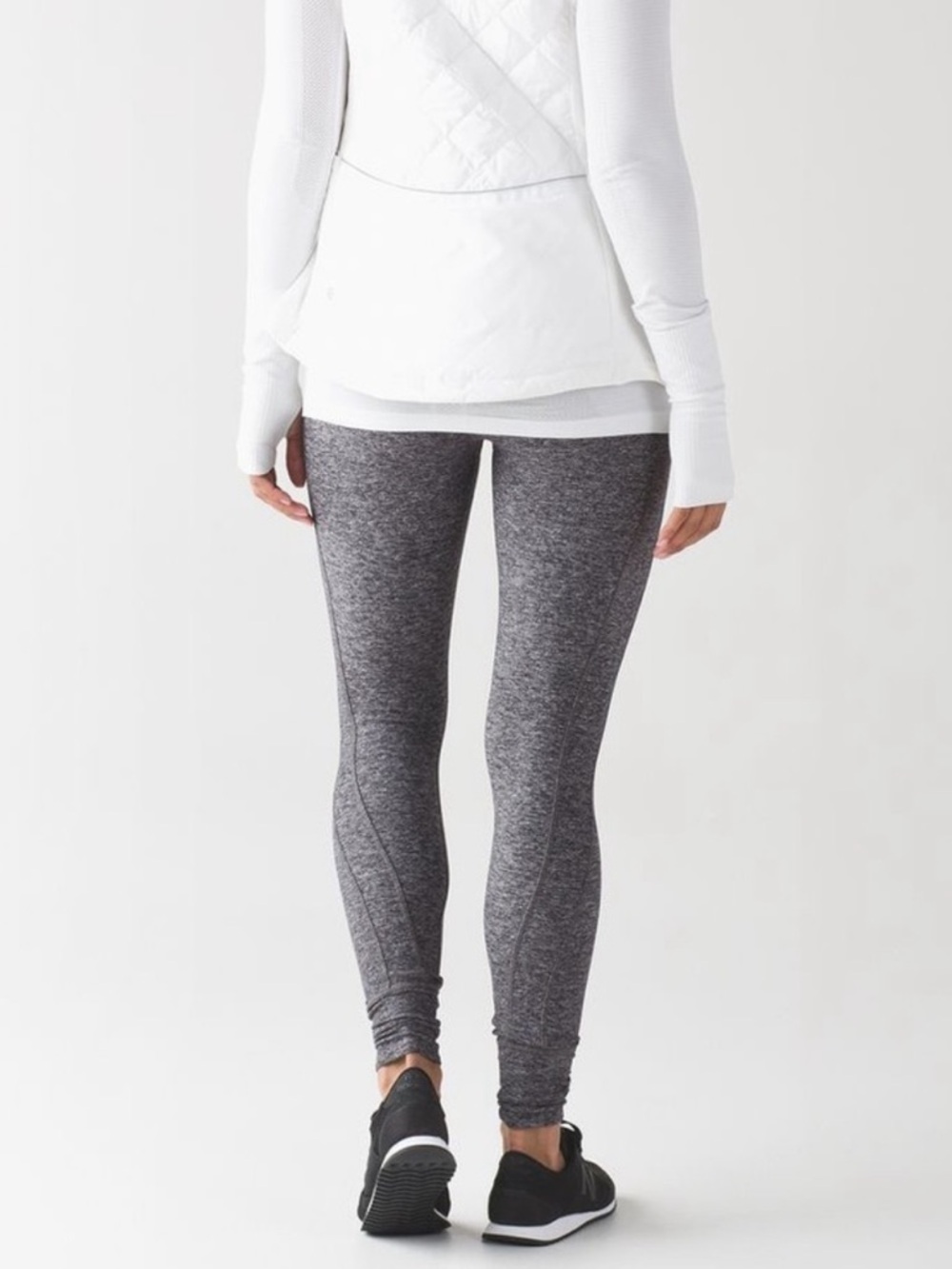 🩶 Lululemon Rush Hour Tight Heathered Black | Athleisure Essential | Size 6